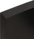vidaXL Blat stołu, ciemnobrązowy, 140x50x(2-6) cm, lite drewno dębowe 8
