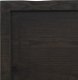 vidaXL Blat stołu, ciemnobrązowy, 200x60x(2-4) cm, lite drewno dębowe 6