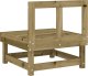 vidaXL Ogrodowa sofa środkowa, impregnowane drewno sosnowe 4