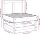 vidaXL Ogrodowa sofa środkowa, impregnowane drewno sosnowe 6