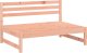 vidaXL Sofa środkowa do ogrodu, 120x80 cm, lite drewno daglezjowe 1