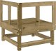 vidaXL Ogrodowa sofa narożna, impregnowane drewno sosnowe 4