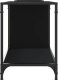 vidaXL Szafka pod TV, czarna, 203x37x50 cm 5