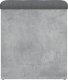 vidaXL Ławka ze schowkiem,szarość betonu, 42x42x45 cm 6