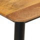 vidaXL Stolik konsolowy, 110x40x76 cm, lite drewno mango i żelazo 4
