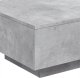 vidaXL Stolik kawowy, szarość betonu, 55x55x31 cm 8