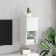 vidaXL Szafka pod telewizor, z LED, biała, 30,5x30x60 cm 3