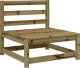 vidaXL Ogrodowa sofa, 70x70x67 cm, impregnowana sosna 1