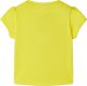 vidaXL Koszulka dziecięca z krótkimi rękawami, żółta, 116 2