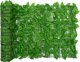 vidaXL Osłona balkonowa, zielone liście, 200x75 cm 2