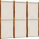 vidaXL Parawan 3-panelowy jasnoszary  210x180 cm 2