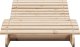 vidaXL Leżak, 205x70x31,5 cm, lite drewno sosnowe 3
