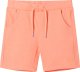 vidaXL Szorty dziecięce ze sznurkiem ściągającym, neonowy pomarańcz, 128 1