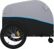 vidaXL Przyczepka rowerowa, czarno-niebieska, 45 kg, żelazo 7