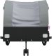 vidaXL Przyczepka rowerowa, czarno-szara, 45 kg, żelazo 6