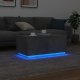 vidaXL Stolik kawowy z oświetleniem LED, szarość betonu, 90x50x40 cm 5