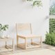 vidaXL Sofa ogrodowa, lite drewno sosnowe 2