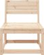 vidaXL Sofa ogrodowa, lite drewno sosnowe 3