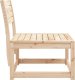 vidaXL Sofa ogrodowa, lite drewno sosnowe 4