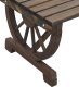 vidaXL Ławka ogrodowa, 115 cm, lite drewno jodłowe 6