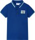 vidaXL Koszulka dziecięca polo, ciemnoniebieska, 104 1