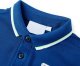 vidaXL Koszulka dziecięca polo, ciemnoniebieska, 104 3