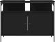 vidaXL Szafka pod umywalkę, czarna, 80x30x60 cm 5