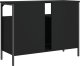 vidaXL Szafka pod umywalkę, czarna, 80x30x60 cm 8