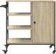 vidaXL Wózek kuchenny, dąb sonoma, 87,5x38,5x84,5 cm 8