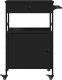 vidaXL Wózek kuchenny, czarny, 56x43x89,5 cm 9