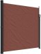 vidaXL Zwijana markiza boczna, brązowa, 200x500 cm 2