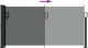vidaXL Zwijana markiza boczna, antracytowa, 100x300 cm 5