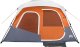 Namiot turystyczny vidaXL Namiot rodzinny z LED, 6-os., jasnoszaro-pomarańczowy 7