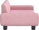 vidaXL Sofa dla dzieci, różowa, 70x45x33 cm, aksamit 3
