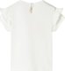 vidaXL Koszulka dziecięca z krótkimi rękawami, ecru, 92 2
