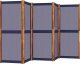 vidaXL Parawan 5-panelowy, ciemnoniebieski, 350x180 cm 3