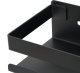 Koszyk prysznicowy vidaXL Półka prysznicowa, czarny mat, 30x10x6 cm, stal nierdzewna 304 7