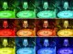 Lampka biurkowa Verk Lampka nocna stołowa kryształ led rgb usb pilot Lampka nocna stołowa kryształ led rgb usb pilot 2