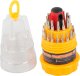Verk Wkrętaki precyzyjne torx 31 szt magnet. śrubokręty Wkrętaki precyzyjne torx 31 szt magnet. śrubokręty 3