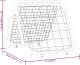 vidaXL Rebounder piłkarski, dwustronny, regulowany, żółto-czarny, stal 7