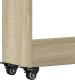 vidaXL Szafka na kółkach, dąb sonoma, 60x22x79 cm 8