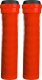 ODI Vairo rankenėlės ODI Soft Longneck BMX Flangless 143mm Fire red 4