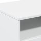 vidaXL Stolik kawowy z podświetleniem LED, biały, 90x49x40 cm 10