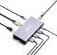 HUB USB VivoLink Vivolink VLUSBCHUB2 huby i koncentratory USB 3.2 Gen 2 (3.1 Gen 2) Type-C 10000 Mbit/s Szary 1
