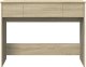 vidaXL Toaletka z lustrem, dąb, sonoma 100x45x76 cm 4
