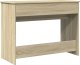 vidaXL Toaletka z lustrem, dąb, sonoma 100x45x76 cm 6
