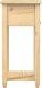 vidaXL Stolik konsolowy Corona, 55x35x73 cm, lite drewno sosnowe 5