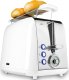 Toster Yoer TOSTER Opiekacz do chleba RUSZT NA BUŁKI Biały TOSTY Grzanki 925W SANDWICH - Crystal T02W 1