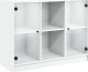 vidaXL Szafka, biała, 101,5x37x75,5 cm 2
