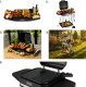 Grill elektryczny Yoer Duży Elektryczny GRILL stojący stołowy ogrodowy WYSOKA MOC - Yoer RoastMaster EG05BK - DARMOWA DOSTAWA 4